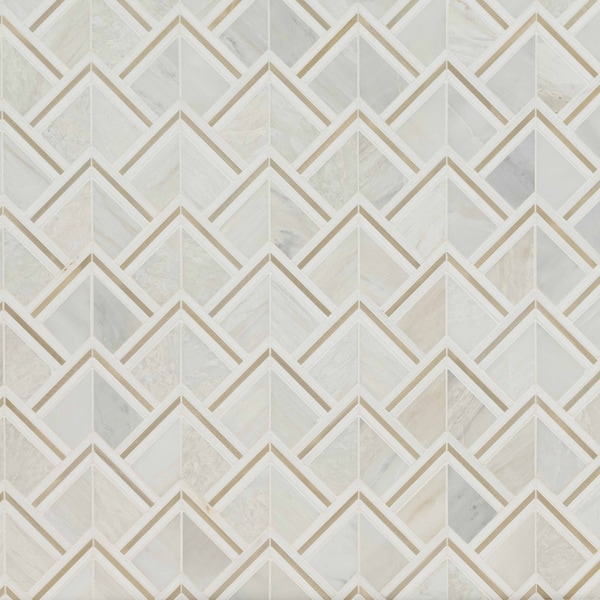 Luxor Kona Gold SAMPLE Glass Mosaic Wall Tile